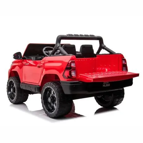 Детский электромобиль джип M 4919 EBLRS-3 TOYOTA черный фото 10