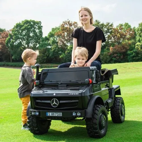 Детский электромобиль джип M 5837 EBLR-1(36V) MERCEDES белый фото 14