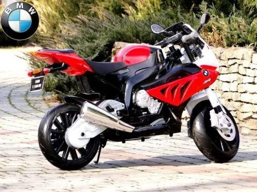 Детский мотоцикл BMW JT 528 E-3 КРАСНЫЙ фото 5