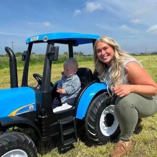 Картинка товара Детский электрический трактор M 4643 EBLR-4, BAMBI RACER: 24V 10A, 400W, 12км/ч - ЗЕЛЕНЫЙ на Raspashonka.ua фото 19