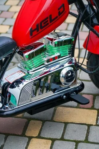 Детский мотоцикл M 6016 AL-3(36V) BAMBI RACER красный фото 5