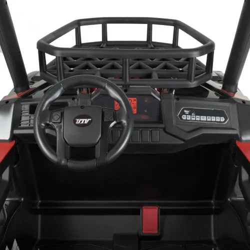 Картинка товара Детский электромобиль JS360 EBLR-3(24V): 12 км/ч,  2.4G, 400W, EVA, 1x24V7AH, эко-кожа - КРАСНЫЙ на Raspashonka.ua фото 6