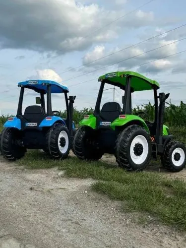 Картинка товара Детский электрический трактор M 4643 EBLR-4, BAMBI RACER: 24V 10A, 400W, 12км/ч - ЗЕЛЕНЫЙ на Raspashonka.ua фото 4