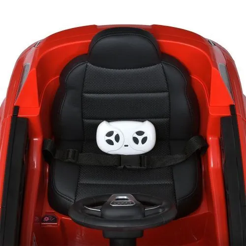 Детский электромобиль джип M 5796 EBLRS-3 AUDI бордовый фото 12