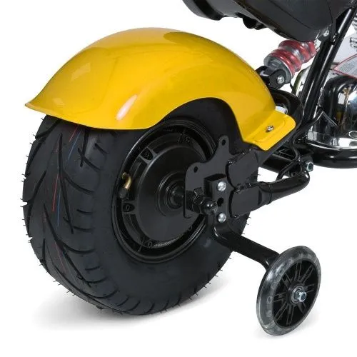 Картинка товара Мотоцикл BAMBI RACER M 6016 AL-6(36V): 36V, 350W, до 20 км/ч - ЖЕЛТЫЙ на Raspashonka.ua фото 15