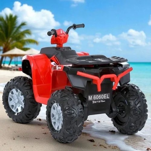 Картинка товара Детский квадроцикл M 6060 EL-3(24V), BAMBI RACER: пульт, 8 км/ч, 2*35W, 24V5AH, EVA - КРАСНЫЙ на Raspashonka.ua фото 3