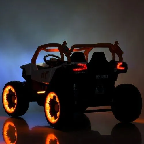Картинка товара Детский электромобиль багги M 6124 EBLR-7, BAMBI RACER: пульт 50м, 180W, 24V 8А, до 80 кг - ОРАНЖЕВЫЙ на Raspashonka.ua фото 6