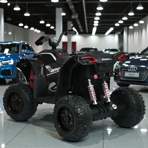Картинка товара Детский квадроцикл M 6128 EBLR-2(24V) Bambi Racer: 2,4G, 4х75W, 24V 7AH - ЧЕРНЫЙ на Raspashonka.ua фото 3