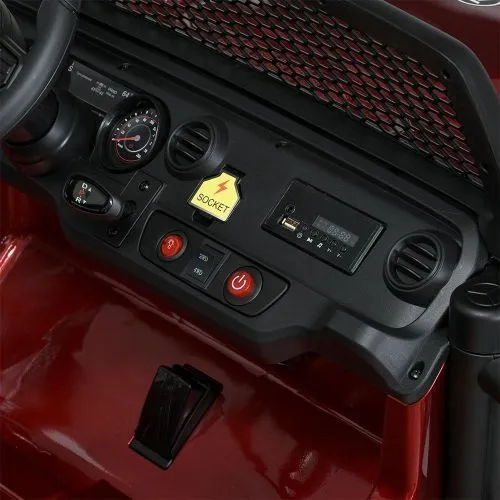 Детский электромобиль джип M 5780 EBLRS-3 MERCEDES красный фото 7