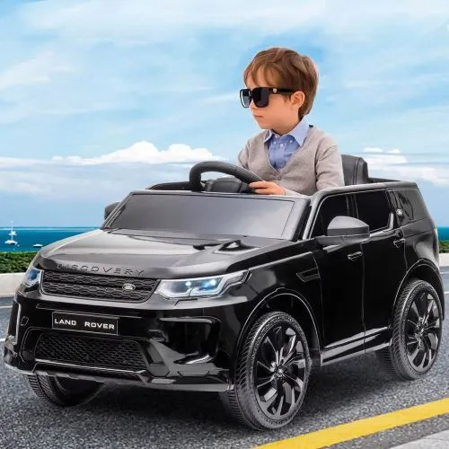 Детский электромобиль джип M 4846 EBLRS-2 LAND ROVER черный металлик фото 13