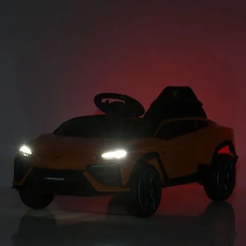 Детский электромобиль M 6293 EBLR-4 LAMBORGHINI голубой  фото 6