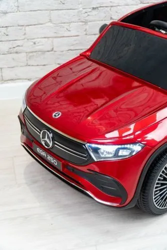 Детский электромобиль джип M 5027 EBLRS-3 MERCEDES EQA 250 бордовый фото 3