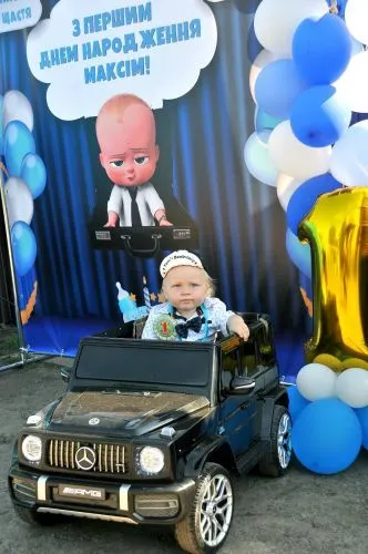 Детский электромобиль джип M 4214 EBLRS-2 MERCEDES черный фото 12