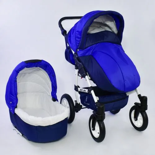 Картинка товара Коляска для детей Saturn НОВАЯ /электрик/ БЕЛАЯ РАМА-72920 на Raspashonka.ua фото 6