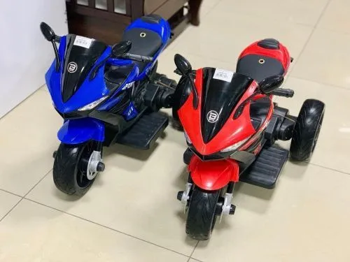 Детский мотоцикл Bambi BMW M 4103-4 Голубой фото 8