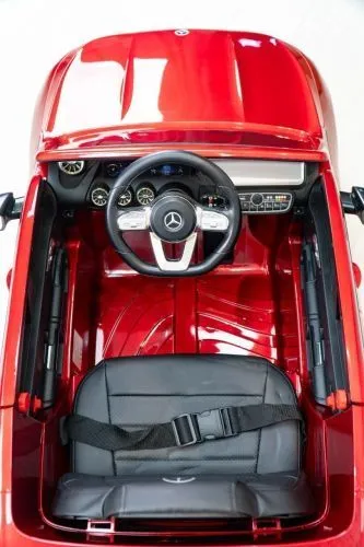 Детский электромобиль джип M 5027 EBLRS-3 MERCEDES EQA 250 бордовый фото 8