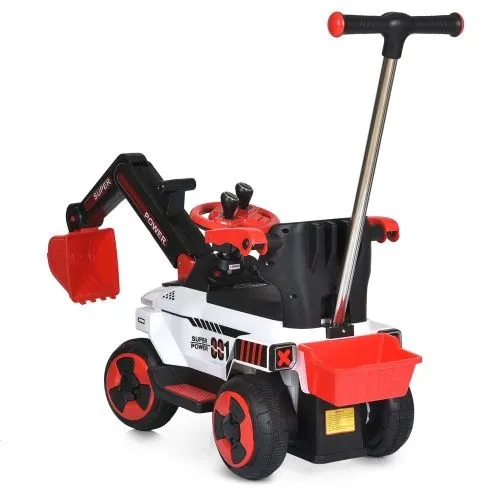 Картинка товара Детский трактор-толокар M 5783 BLR-3 BAMBI RACER: 70W, 7 км/ч, 2х6V 4,5А - КРАСНЫЙ на Raspashonka.ua фото 4