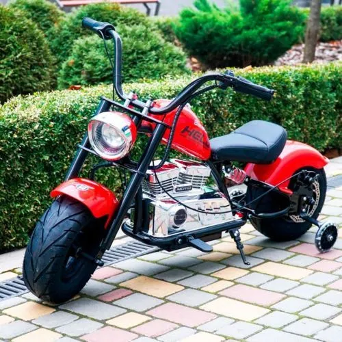 Детский мотоцикл M 6016 AL-3(36V) BAMBI RACER красный фото 2