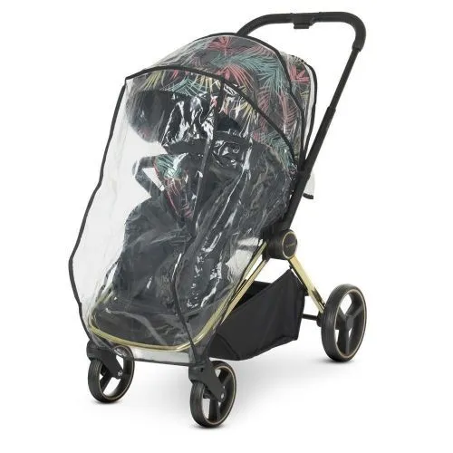 Картинка товара Коляска универсальная EL CAMINO 2в1 ME 1091-G PERSONA Black Pink Palm - РОЗОВЫЕ ЛИСТЬЯ на Raspashonka.ua фото 12