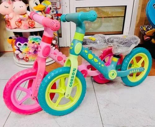 Картинка товара Беговел, велобег CORSO CS-12530, нейлоновая рама и вилка, колесо 12" EVA (ПЕНА) - БИРЮЗОВЫЙ (140182) на Raspashonka.ua фото 4