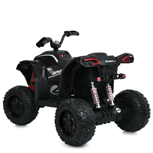 Картинка товара Детский квадроцикл M 6128 EBLR-2(24V) Bambi Racer: 2,4G, 4х75W, 24V 7AH - ЧЕРНЫЙ на Raspashonka.ua фото 9