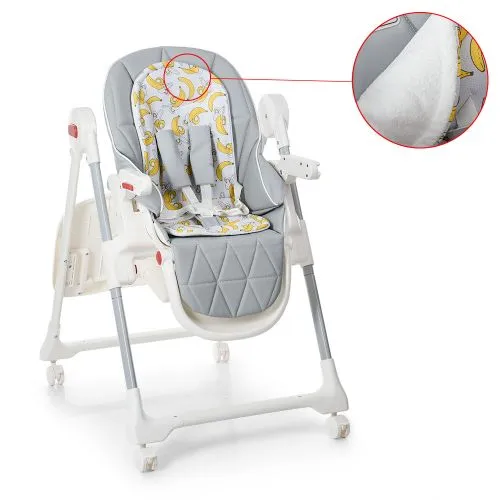 Картинка товара Стульчик для кормления EL Camino CRYSTAL BANANA ME 1037: СЕРЫЙ на Raspashonka.ua фото 3