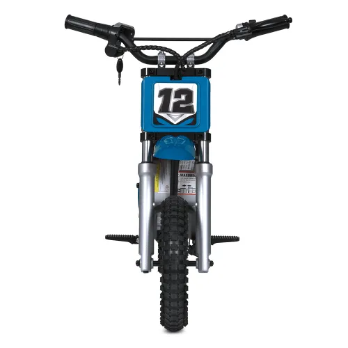 Детский мотоцикл M 5776 AL-4(24V) BAMBI RACER синий фото 7