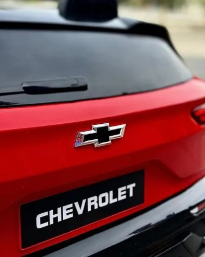 Детский электромобиль джип M 5110 EBLR-3(24V) CHEVROLET красный фото 13