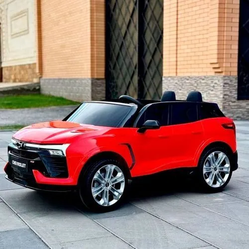 Детский электромобиль джип M 5110 EBLR-3(24V) CHEVROLET красный фото 2