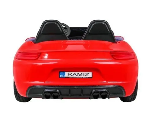 Картинка товара Детский двухместный электромобиль Porsche Cayman PA.A021A.CR: 180W, 15км/ч, без пульта - КРАСНЫЙ на Raspashonka.ua фото 11