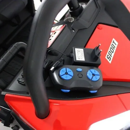 Картинка товара Детский электромобиль BAMBI RACER M 4969(2)EBLR-3(24V) Двухместный, 300W, 12км/ч - КРАСНЫЙ на Raspashonka.ua фото 8