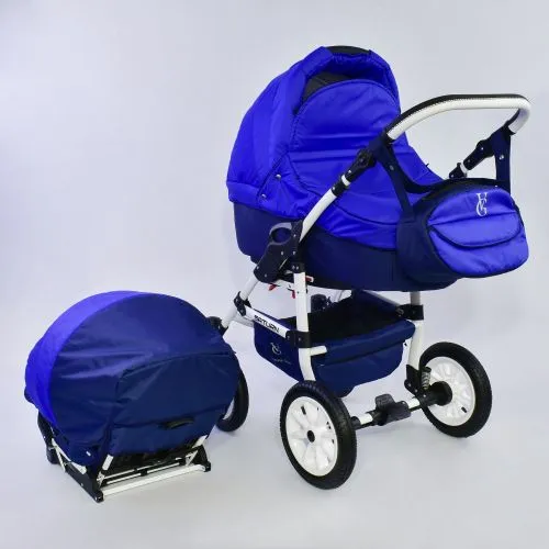 Картинка товара Коляска для детей Saturn НОВАЯ /электрик/ БЕЛАЯ РАМА-72920 на Raspashonka.ua фото 5