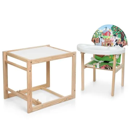 Картинка товара Стульчик для кормления М V-102-10PU: ТРАНСФОРМЕР ФЕРМА на Raspashonka.ua фото 3