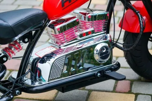 Детский мотоцикл M 6016 AL-3(36V) BAMBI RACER красный фото 4