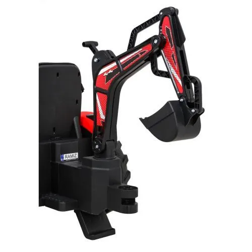 Картинка товара Детский трактор, бульдозер, экскаватор Ramiz 720-T: 2х45W, 12V 14Ah, EVA, с прицепом, кожа - КРАСНЫЙ (PA.SX2068.CR) на Raspashonka.ua фото 19