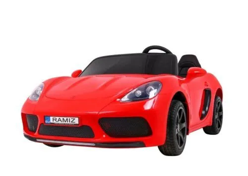 Картинка товара Детский двухместный электромобиль Porsche Cayman PA.A021A.CR: 180W, 15км/ч, без пульта - КРАСНЫЙ на Raspashonka.ua фото 5