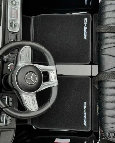 Двухместный детский электромобиль Mercedes G63 AMG XXL 800W 24V 14A: черный  фото 12