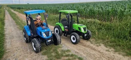 Картинка товара Детский электрический трактор M 4643 EBLR-4, BAMBI RACER: 24V 10A, 400W, 12км/ч - ЗЕЛЕНЫЙ на Raspashonka.ua фото 16