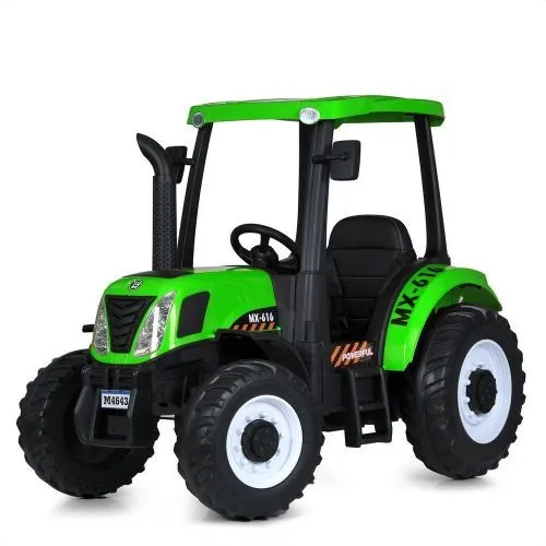 Картинка товара Детский электрический трактор M 4643 EBLR-4, BAMBI RACER: 24V 10A, 400W, 12км/ч - ЗЕЛЕНЫЙ на Raspashonka.ua фото 7