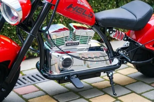 Детский мотоцикл M 6016 AL-3(36V) BAMBI RACER красный фото 7