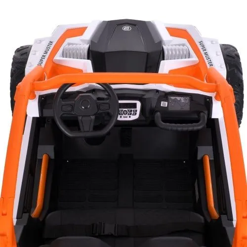 Картинка товара Детский электромобиль багги M 6124 EBLR-7, BAMBI RACER: пульт 50м, 180W, 24V 8А, до 80 кг - ОРАНЖЕВЫЙ на Raspashonka.ua фото 9