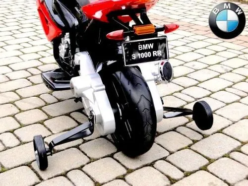 Детский мотоцикл BMW JT 528 E-3 КРАСНЫЙ фото 6