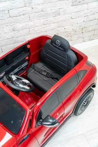 Детский электромобиль джип M 5027 EBLRS-3 MERCEDES EQA 250 бордовый фото 9