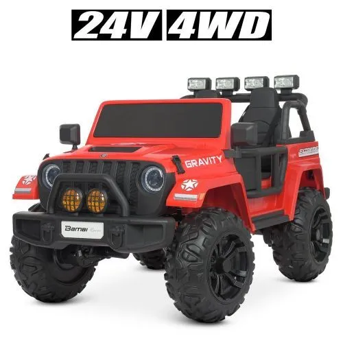 Детский электромобиль джип M 3579 EBLR-1 фото 2