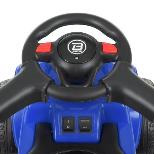 Детский электромобиль M 4800 E-4  синий  фото 4