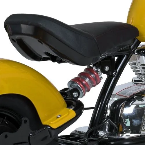 Картинка товара Мотоцикл BAMBI RACER M 6016 AL-6(36V): 36V, 350W, до 20 км/ч - ЖЕЛТЫЙ на Raspashonka.ua фото 13