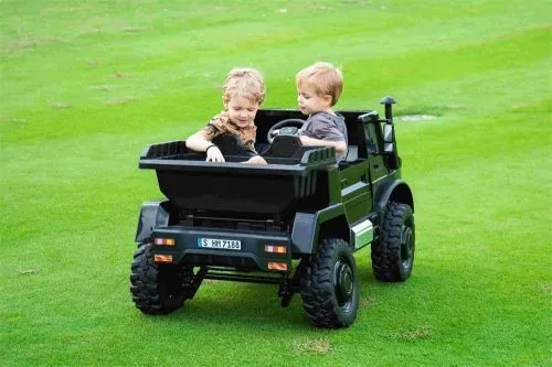 Детский электромобиль джип M 5837 EBLR-1(36V) MERCEDES белый фото 16