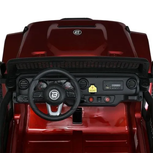 Детский электромобиль джип M 5780 EBLRS-3 MERCEDES красный фото 4