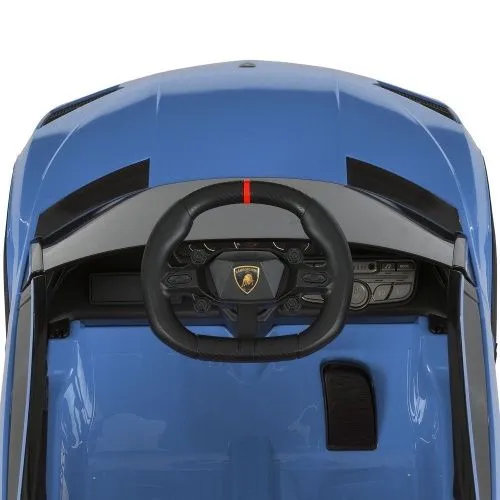 Детский электромобиль M 6293 EBLR-4 LAMBORGHINI голубой  фото 13