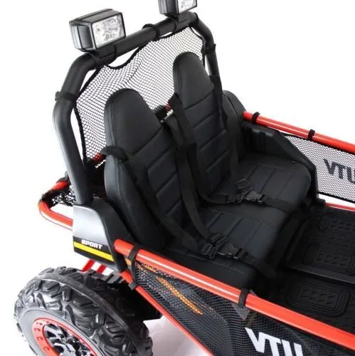 Картинка товара Детский электромобиль BAMBI RACER M 4969(2)EBLR-3(24V) Двухместный, 300W, 12км/ч - КРАСНЫЙ на Raspashonka.ua фото 13